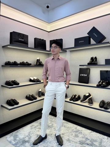 ÁO SƠ MI DÀI TAY AS255067D