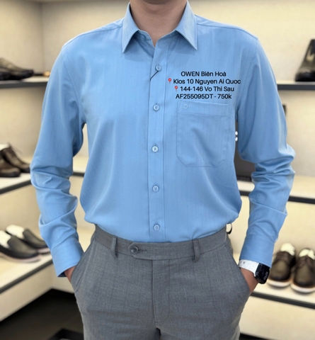 ÁO SƠ MI DÀI TAY AF255095DT