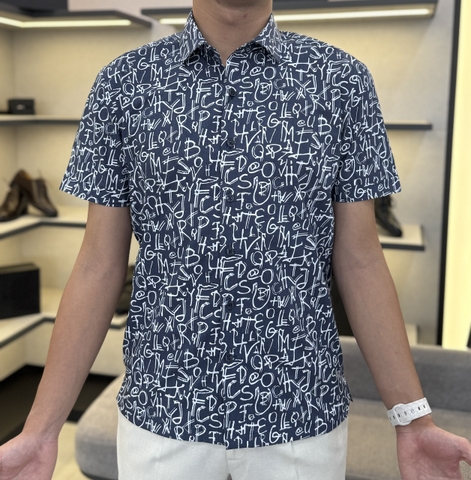 ÁO SƠ MI NGẮN TAY AB255070N