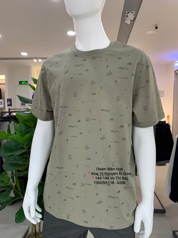 ÁO THUN T-SHIRT TSN255118