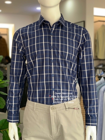 ÁO SƠ MI DÀI TAY AS255012D không túi