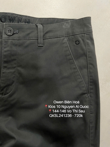 QUẦN KHAKI QKSL241236