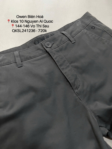 QUẦN KHAKI QKSL241236