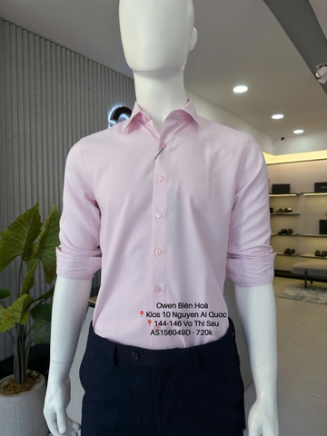 ÁO SƠ MI DÀI TAY KHÔNG TÚI AR256049D