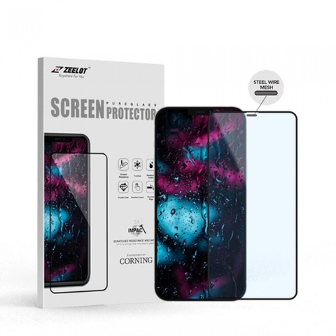 [Trong] Kính Cường Lực ZEELOT PureGlass 2.5D ClearHD cho iPhone 12 ProMax 6.7- Hàng Chính Hãng