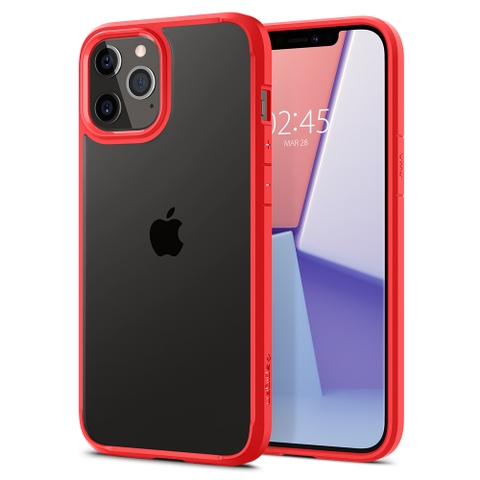 Ốp Spigen iPhone 12 Pro Max (6.7 inch) Ultra Hybrid Red