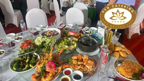 Tiệc sự kiện hội thảo, buffet, setmenu, teabreak cho Amazon, FPT, .....