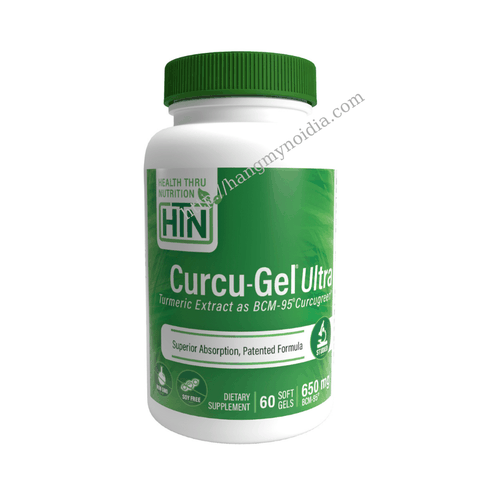 Viên tinh nghệ Curcumin Curcu Gel Ultra 650mg Kháng khuẩn tự nhiên