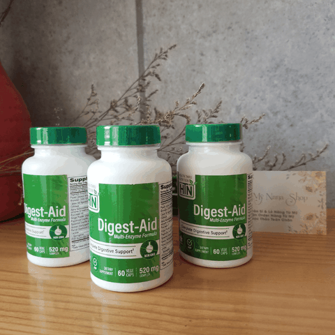 Digest Aid 520mg Giảm đầy bụng khó tiêu bằng men tiêu hóa