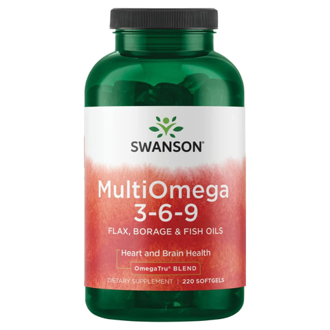 Swanson Multi Omega 369 Mỹ Phòng Bệnh Tim Mạch