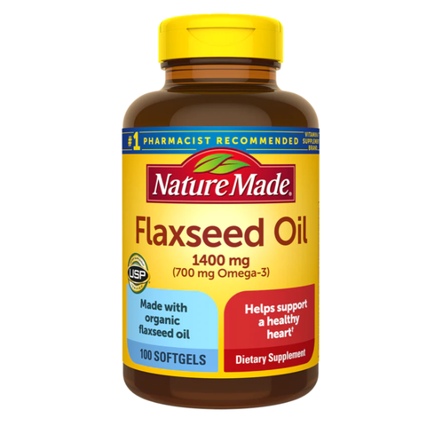 Nature Made Flaxseed Oil 1400mg Dầu Hạt Lanh Omega 369