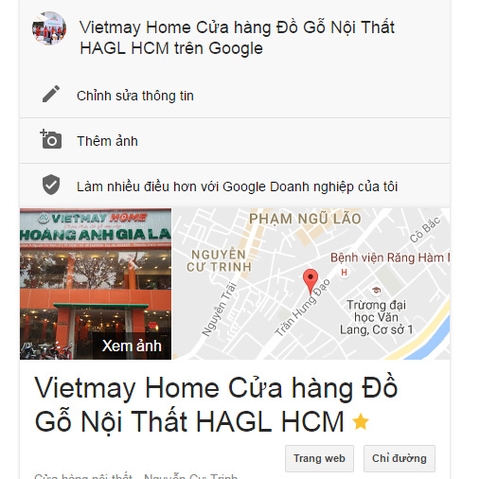 Do go Hagl quận 1 HCM