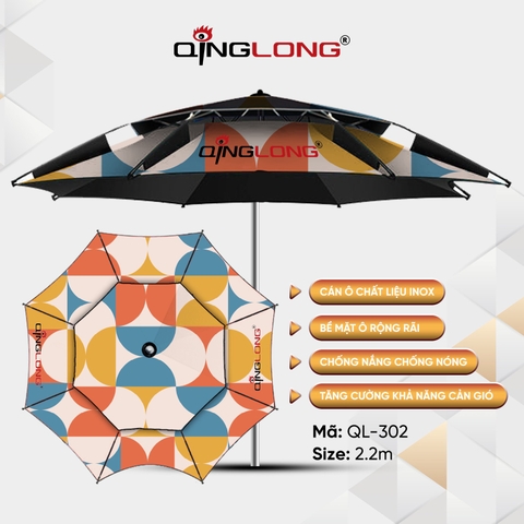 Ô QingLong Nửa Tròn 2.2m (302)