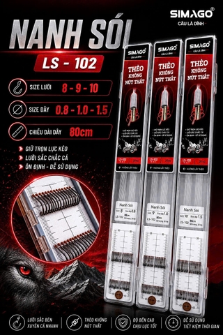 Hộp Thẻo Buộc Sẵn Nanh Sói (LS-102)