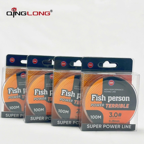 Cước GW Fish Person Đỏ 100m