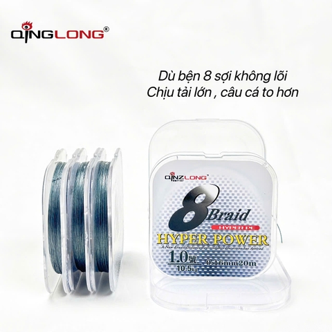 Dù Qing Long 20m 8 sợi