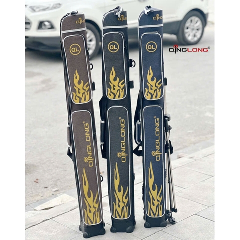 Bao Cần QingLong  vải 2 ngăn  1.25m nhỏ( có chân)