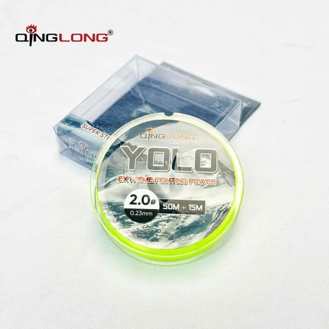 Cước QingLong Yolo (Trục nõn chuối) 65m