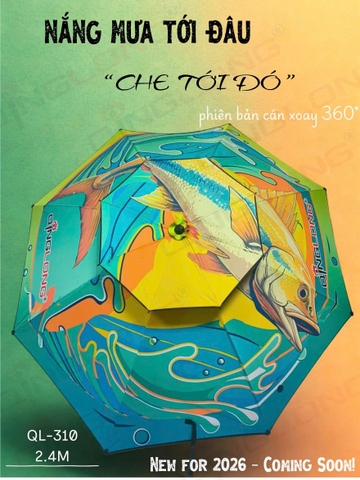 Ô QingLong Sóng Nhiệt Đới 360 2.4m (310)