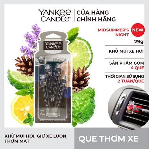 Que thơm xe Yankee Candle, Que thơm, Mùi Midsummer's Night