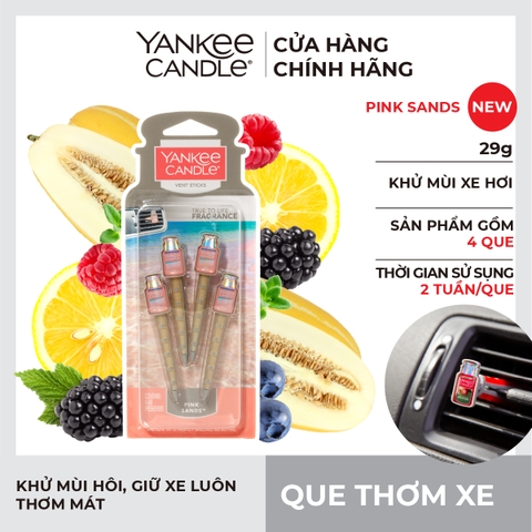 Que thơm xe Yankee Candle, Que thơm, Mùi Pink Sands