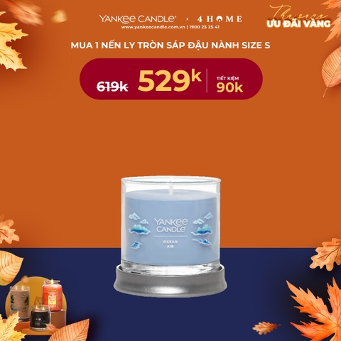 Mua Nến Ly Tròn Sáp Đậu Nành size S