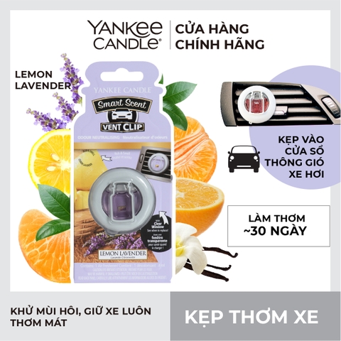 Kẹp thơm xe Yankee Candle, Mùi Lemon Lavender