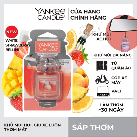 Sáp thơm xe Yankee Candle, Sáp thơm, Mùi White Strawberry Bellini