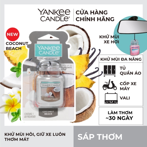 Sáp thơm xe Yankee Candle, Sáp thơm, Mùi Coconut Beach