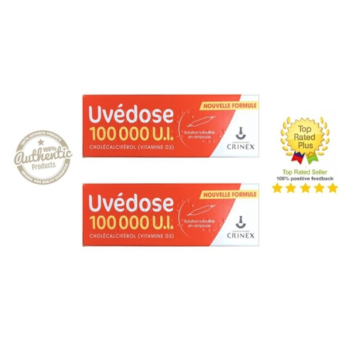 Vitamin D3 Uvedose liều cao 100.000UI - Pháp