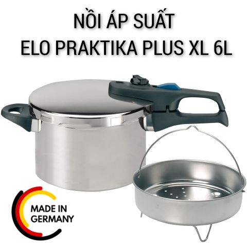 Nồi áp suất Elo Praktika Plus XL 6L