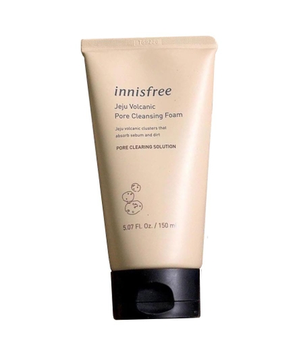 Sữa Rửa Mặt Tro Núi Lửa – Innisfree Jeju Volcanic Pore Cleansing Foam