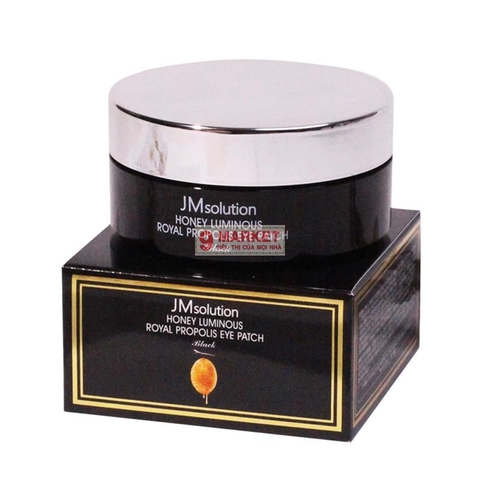 Mặt Nạ Mắt JM Solution Honey Luminous Royal Propolis Eye Patch Black