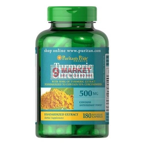 Tinh chất nghệ vàng Puritan Pride Turmeric Curcumin 500 mg