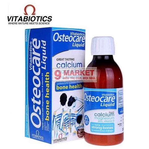 Canxi dạng lỏng Osteocare - Anh