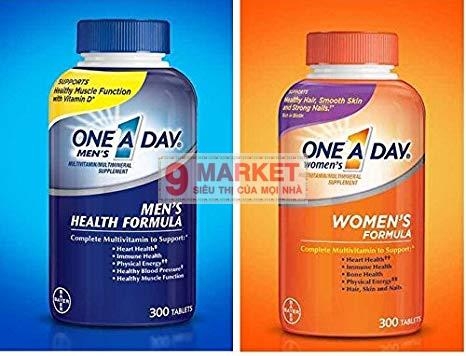 One A Day Multivitamin Health Formula (Dành cho nam/nữ dưới 50 tuổi)