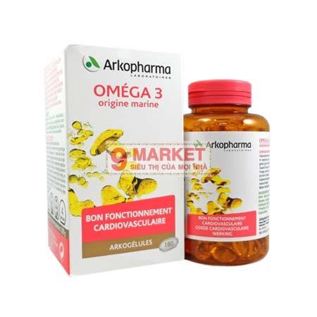 VIÊN UỐNG DẦU CÁ OMEGA 3 Origine marine của Arkopharma (Pháp)