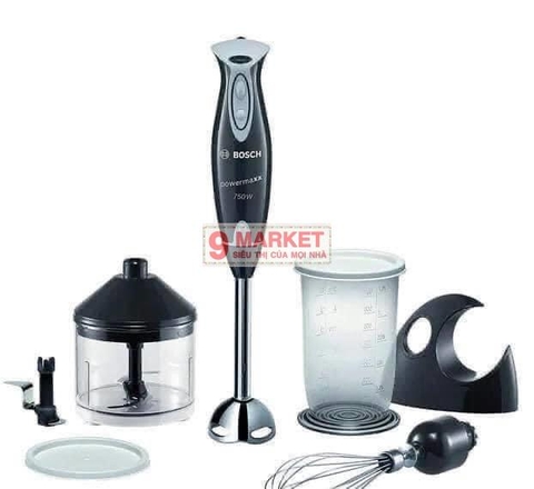 Máy xay cầm tay Bosch Power Maxx MSM67SL/03, 750W