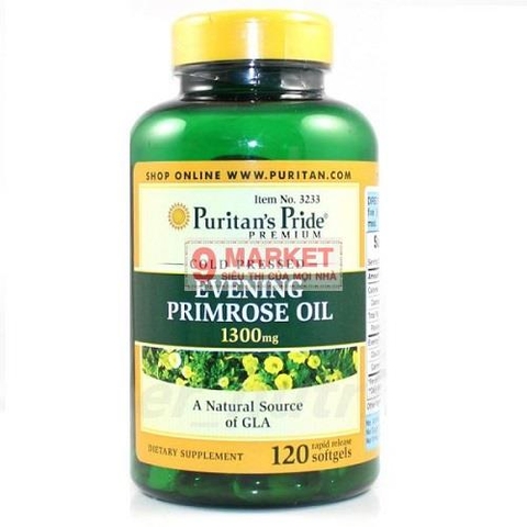 TINH DẦU HOA ANH THẢO PURITAN PRIDE EVENING PRIMROSE OIL (120 viên)