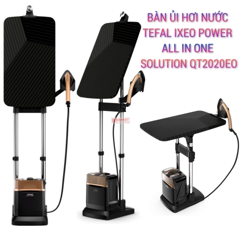Bàn là hơi nước đứng Tefal IXEO Power All-in-One Solution QT2020EO