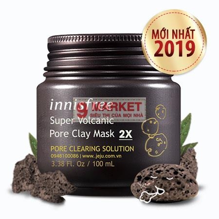 Mặt nạ đất sét Super Volcanic Pore Clay Mask 2X