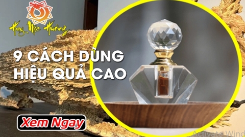 9 Cách Dùng Tinh Dầu Trầm Hương Mang Lại Hiệu Quả Cao