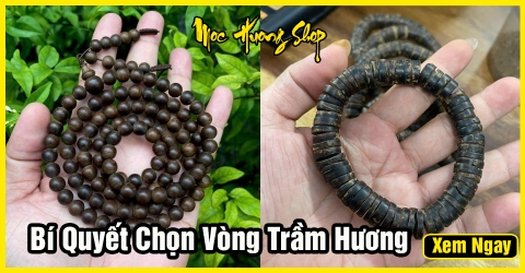 Bí Quyết Chọn Vòng Gỗ Trầm Hương Tự Nhiên Chất Lượng Phù Hợp