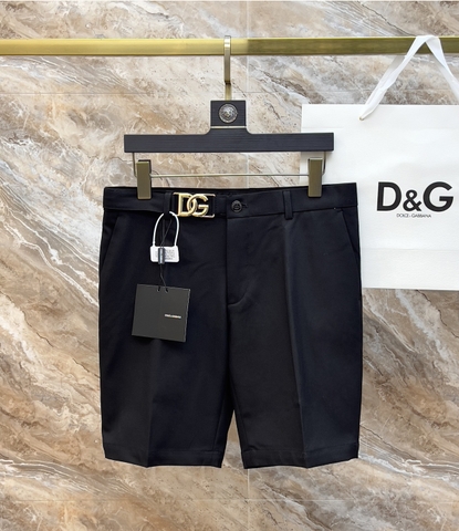 Quần tây âu short ngố Dolce Gabbana tag DG vàng cạp Like Auth 1-1 on web