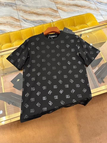 Áo phông T-shirt Dolce Gabbana họa tiết logo DG full in Like Auth on web