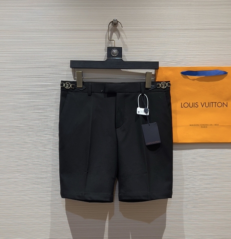 Quần tây âu short ngố Louis Vuitton logo tag LV sắt bạc cạp Like Auth 1-1 on web