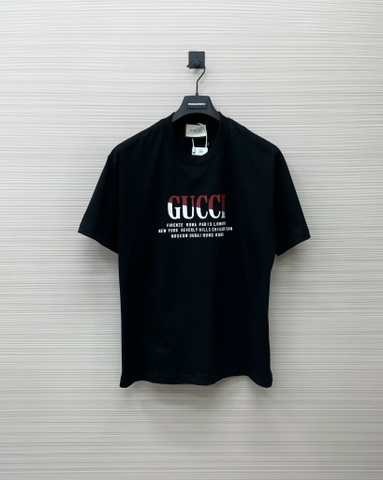 Áo phông T shirt Gucci logo ngực vai Like Auth on web