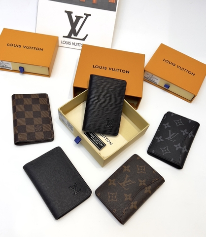 Ví thẻ Louis Vuitton new 2024 Like Auth fullbox túi thẻ phụ kiện