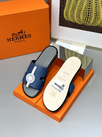 Dép lê sandal Hermes đế gỗ quai da bò các mẫu hàng Like Auth 1-1 on web full 3 box bill thẻ phụ kiện