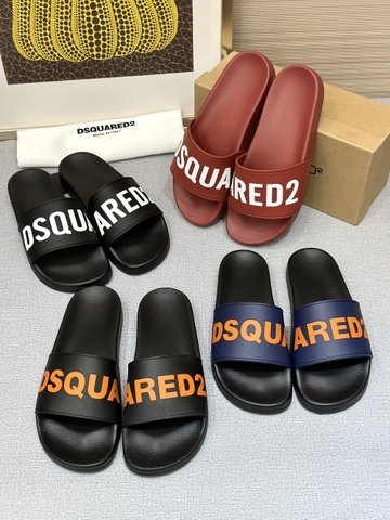 Dép lê quai ngang Dsquared2 các mẫu new 2024 Like Auth on web fullbox bill thẻ